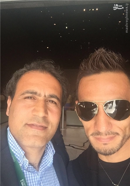 سلفی مهدوی‌کیا در کنار مورینیو+ تصاویر