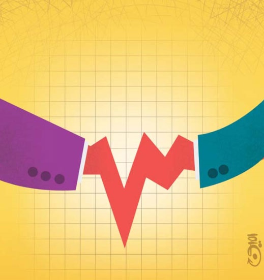 دلار و مذاکرات!/کاریکاتور