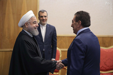  دیدار روحانی با رییس مجلس نمایندگان اردن 