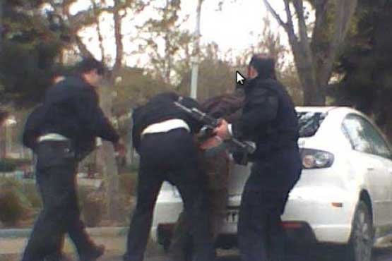 سارق «مزدا ۳» دستگیر شد + تصاویر