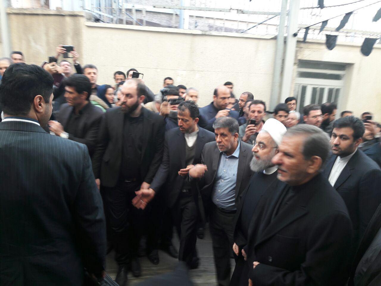 روحانی در مراسم بزرگداشت آیت الله هاشمی رفسنجانی/عکس