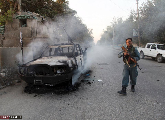 (تصاویر) عقب‌نشینی طالبان از «قندوز»