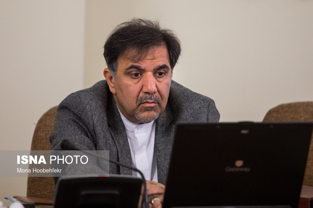 وزیر راه در جلسه امروز هیات دولت/عکس