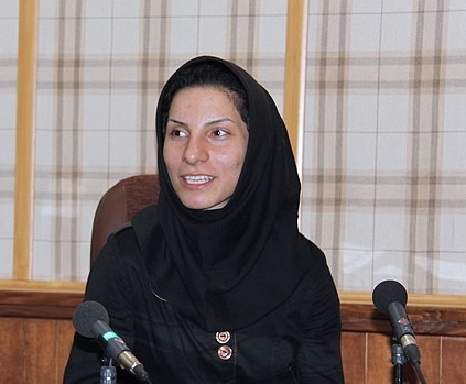 عکس/ دختر ایرانی بین سه ورزشکار پناهنده المپیک ریو