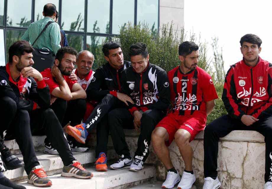 تمرین پرسپولیسی ها پیش از دیدار عصر امروز/ عکس