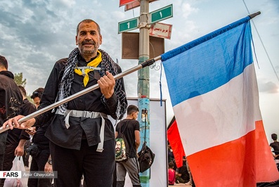 زائری از کشور فرانسه