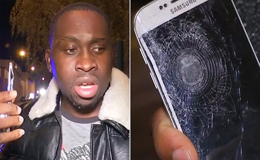 موبایلی که به قیمت حفظ جان صاحبش نابود شد + تصاویر