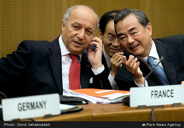 دکتر ظریف به همراه دیگر وزرای خارجی در وین/تصاویر