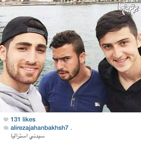 عکس سلفی 3 ستاره جوان تیم ملی در سیدنی