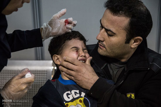 عکس: مصدومان چهارشنبه سوری در تهران