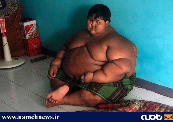 نوجوان 188 کیلوگرمی/ عکس