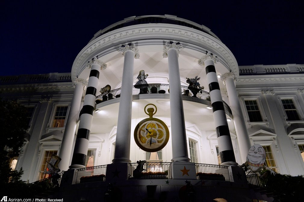 تزیین هالوینی کاخ سفید/عکس