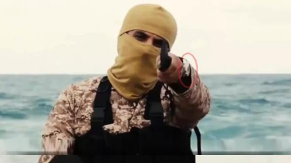 جنجال ساعت جلاد داعش /عکس