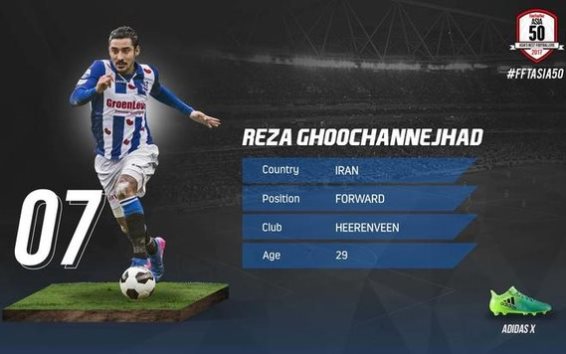 3 ایرانی در جمع 11 ستاره برتر فوتبال آسیا/ سردار چهارمین بازیکن قاره