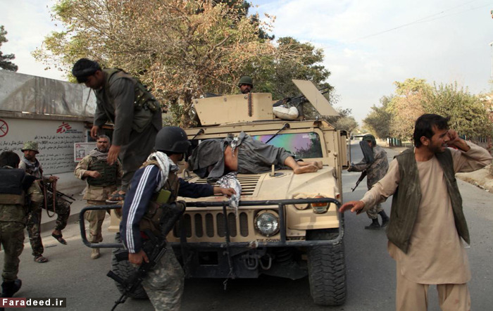 (تصاویر) حمله هوایی امریکا به بیمارستان قندوز