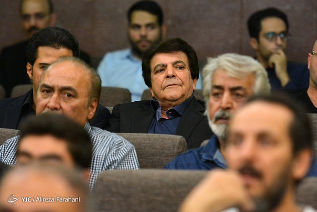 عباس قادری در مجلس ختم ناصر فرهودی/عکس