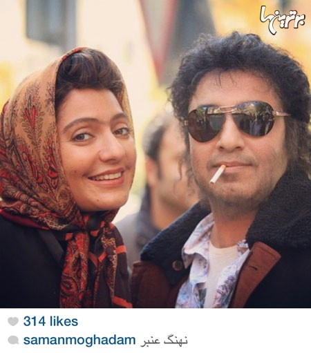 رضا عطاران و مهناز افشار در دهه شصت/عکس