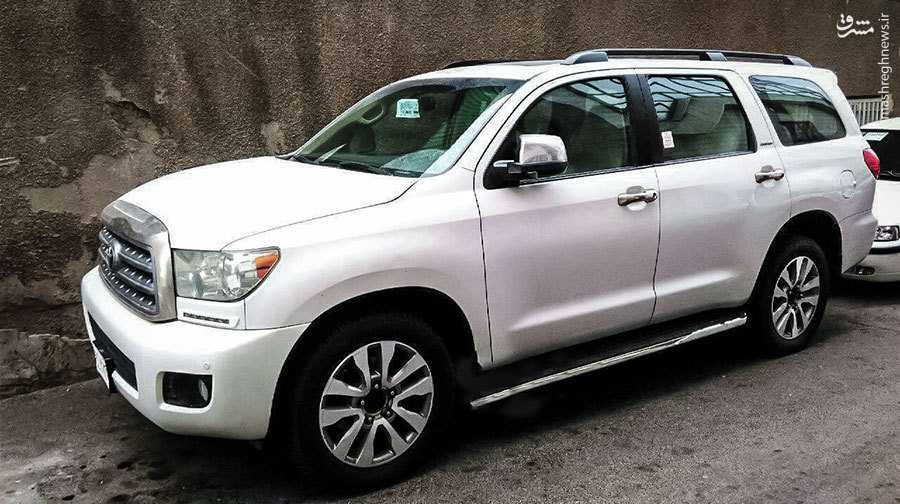 غول 8 سیلندر تووتا وارد ایران شد/عکس