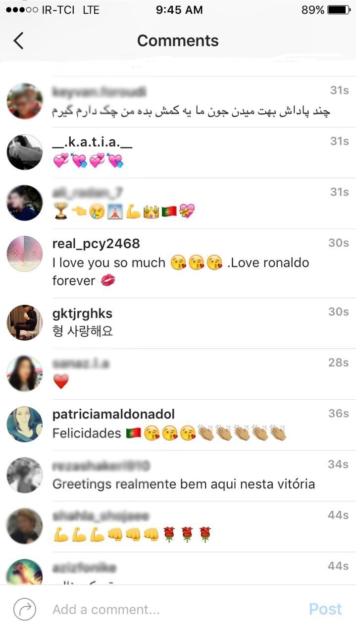 خوشمزگی کاربران ایرانی برای رونالدو+ عکس