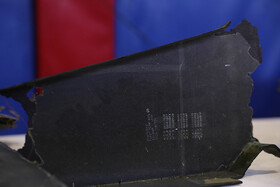 تصاوير لاشه پهپاد سرنگون‌شده آمریکایی