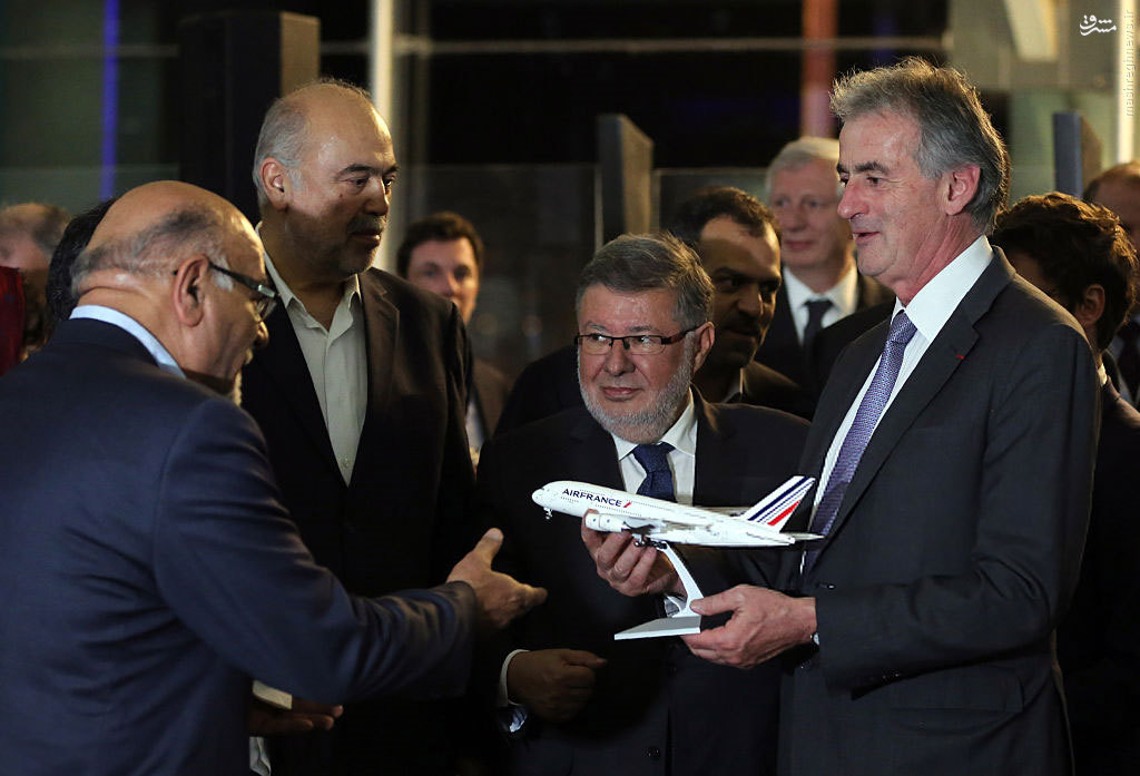 هواپیمای اهدایی ایرفرانس به ایران/ عکس