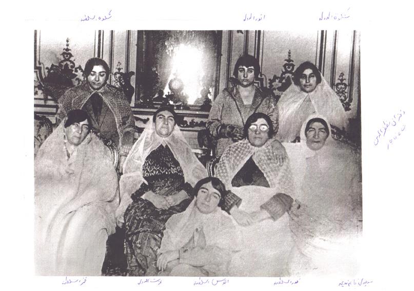 دختران مظفرالدین شاه /عکس