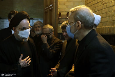 مراسم ختم همسر شهید مطهری